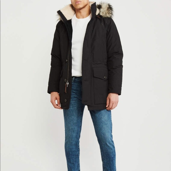 abercrombie & fitch parka